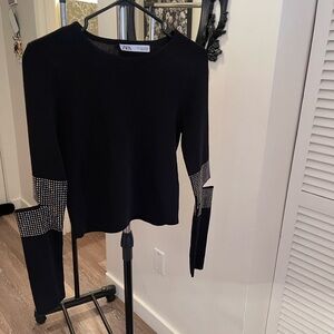 Zara top , size small